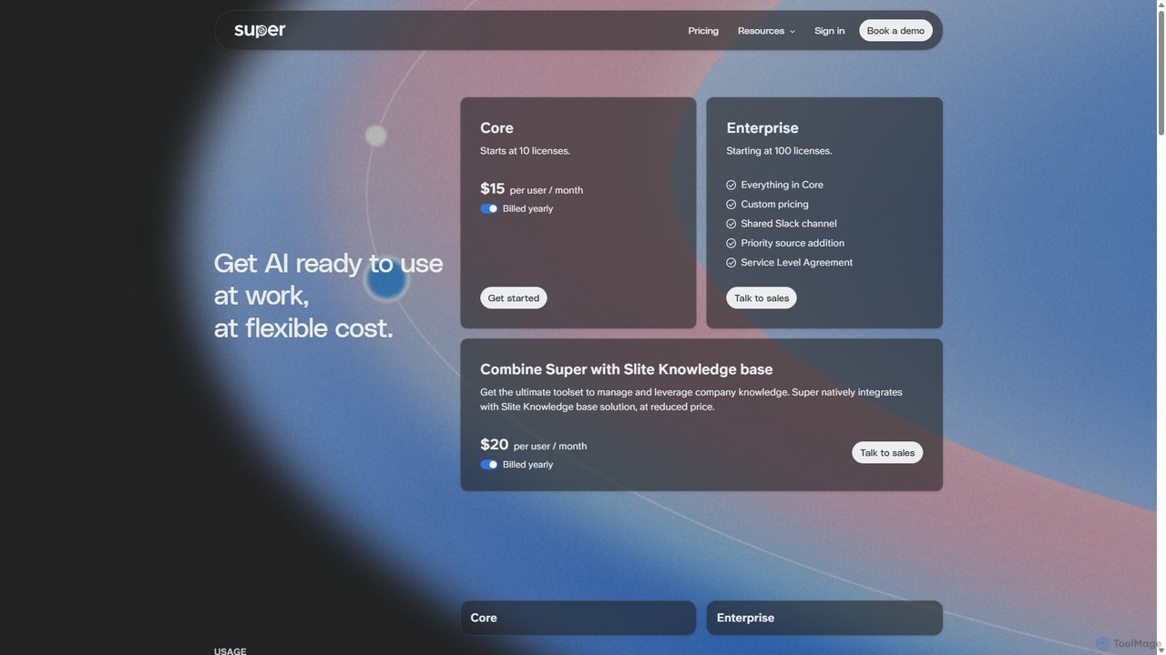 Super Pricing for Super