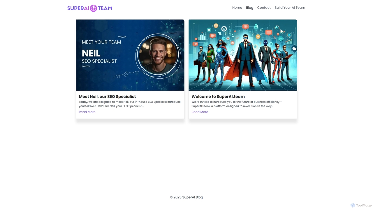 Blog - SuperAI Team for SuperAI Team