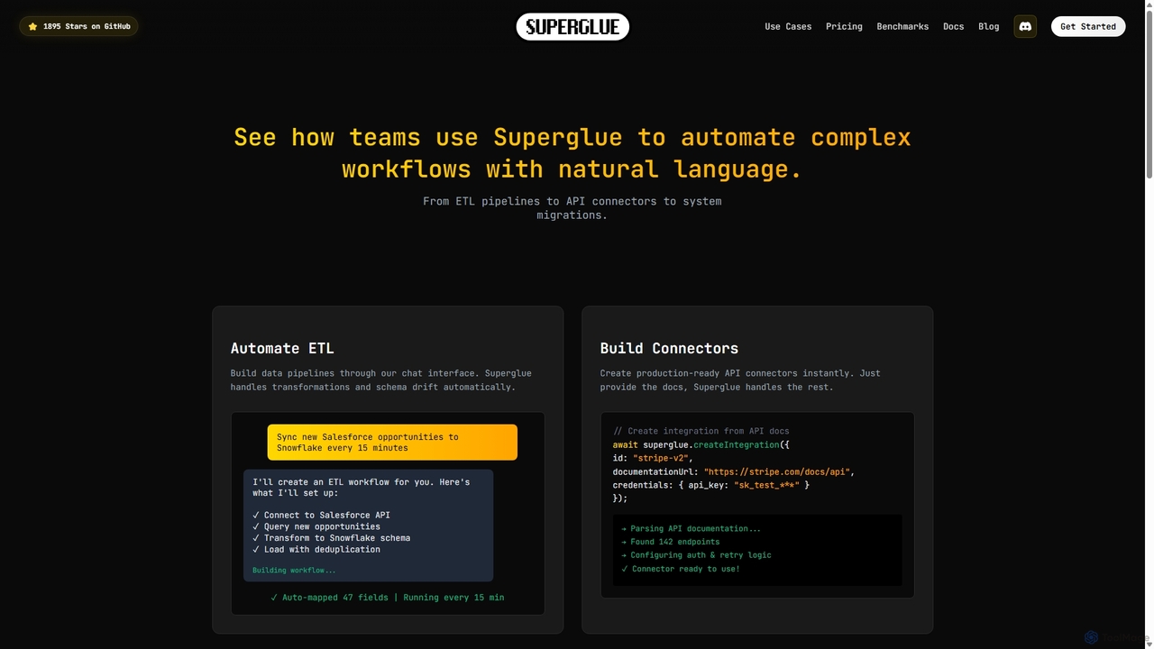 Use Cases - Superglue | Build Any Integration in Minutes for Superglue