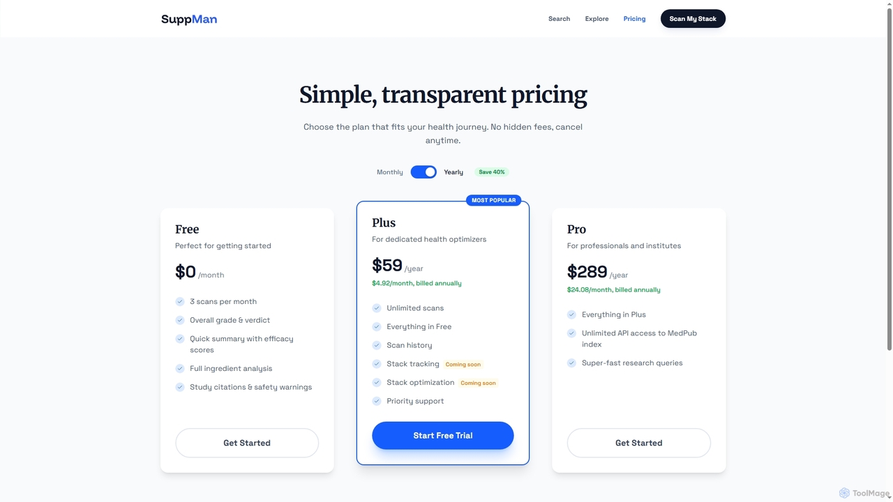 Pricing | SuppMan - Simple, Transparent Pricing for SuppMan