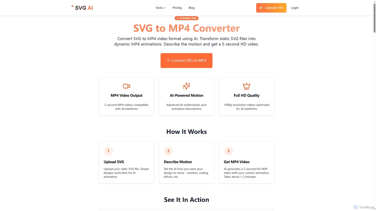 AI SVG to Video Converter (MP4 & GIF) | SVG AI | SVG AI Tools for Svgai