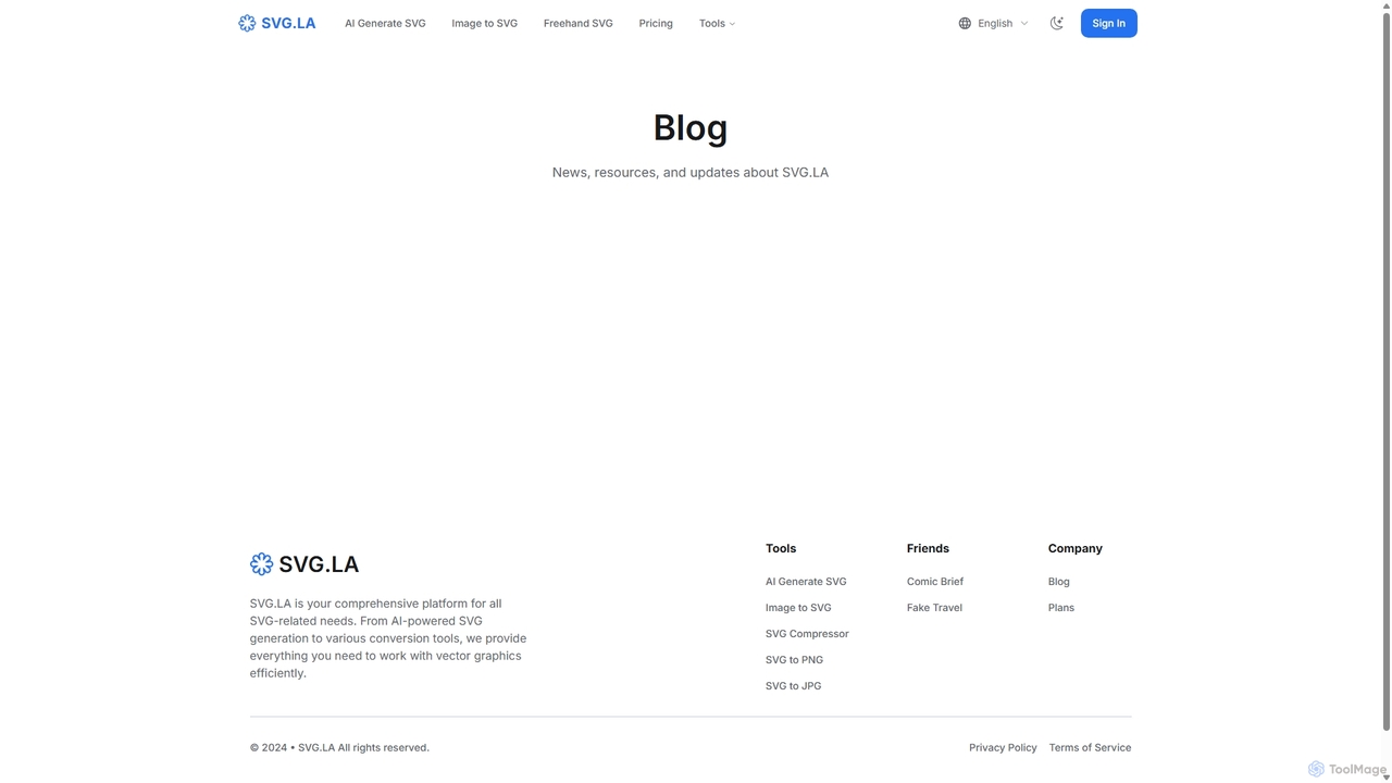 Blog for SVG.LA