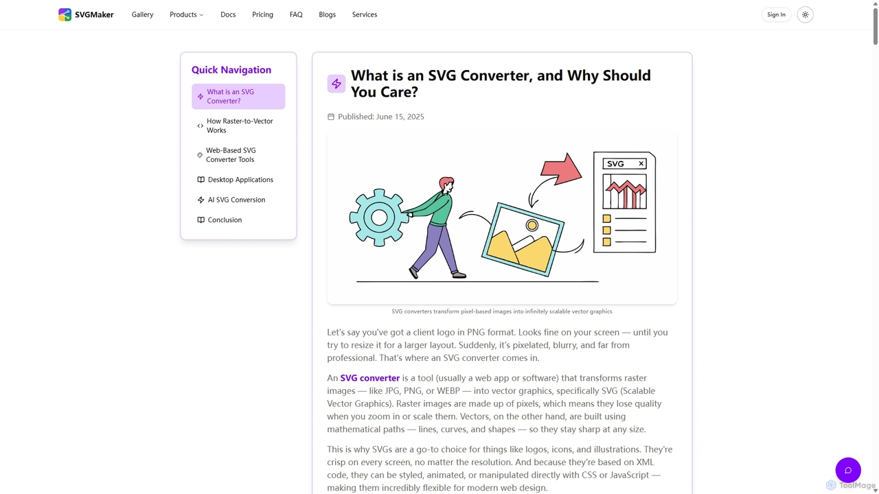 Online SVG Converter: Transform Images to Vector Graphics for SVGMaker