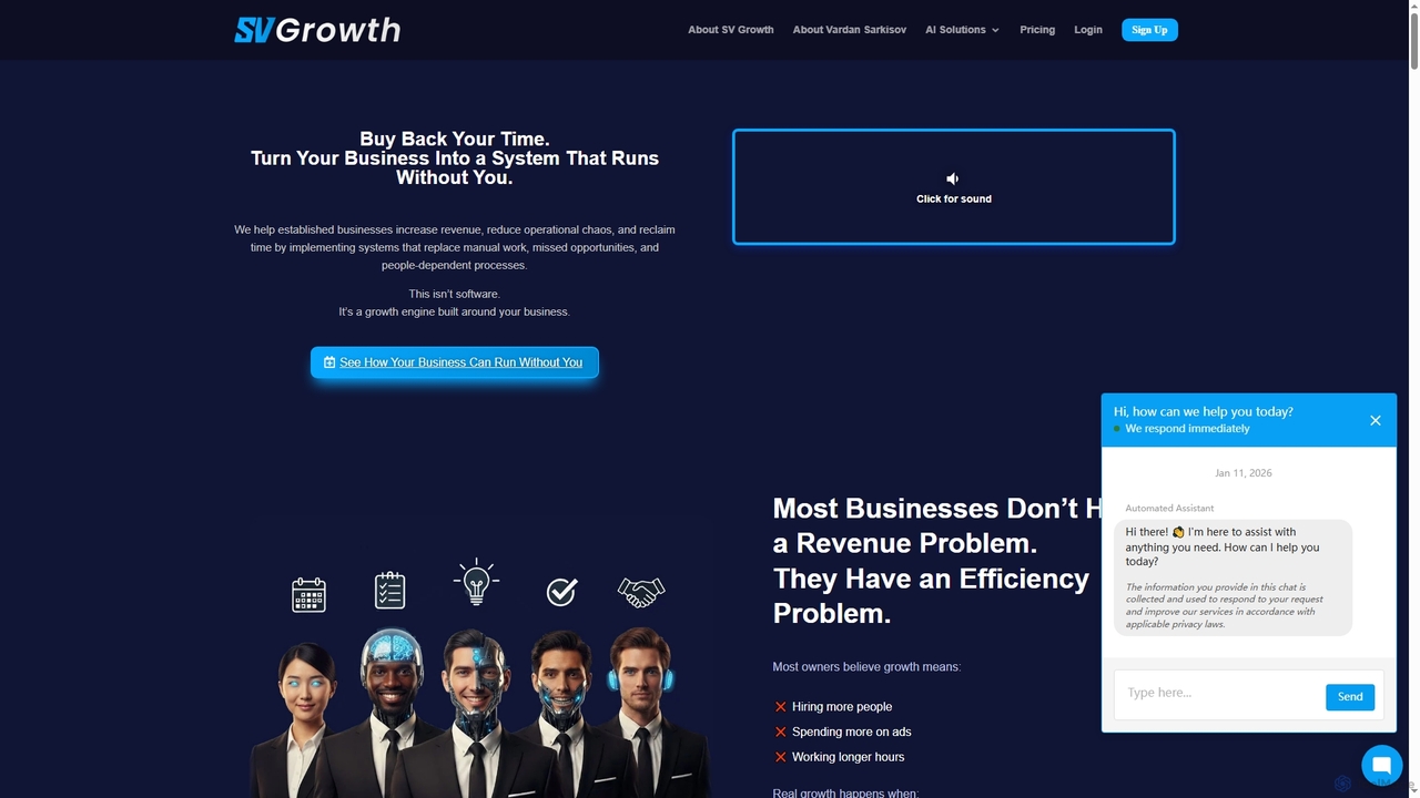 SVGrowth