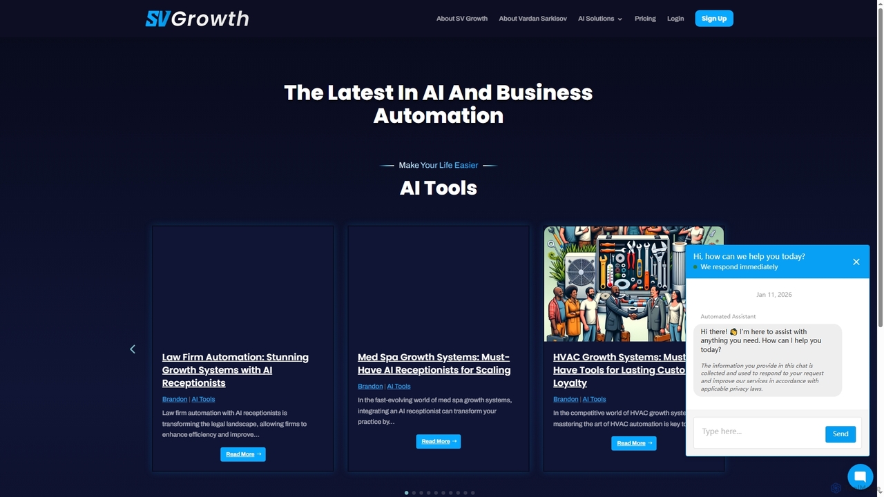 Blog - AI for Business for SVGrowth