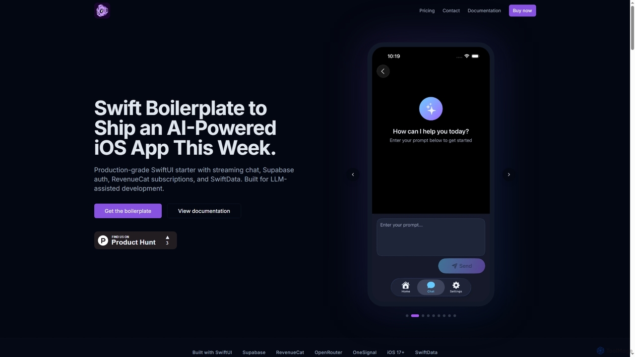 SwiftAI Boilerplate