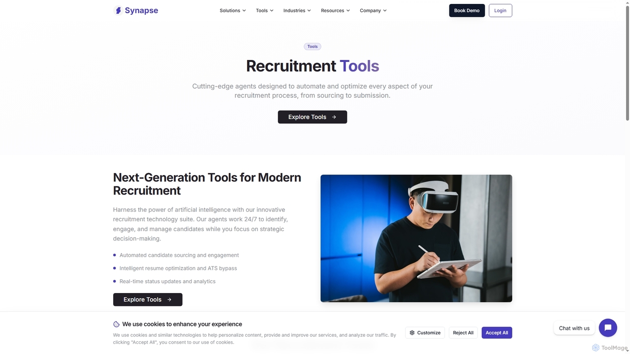 Recruitment Tools - Synapse International for Synapsehire
