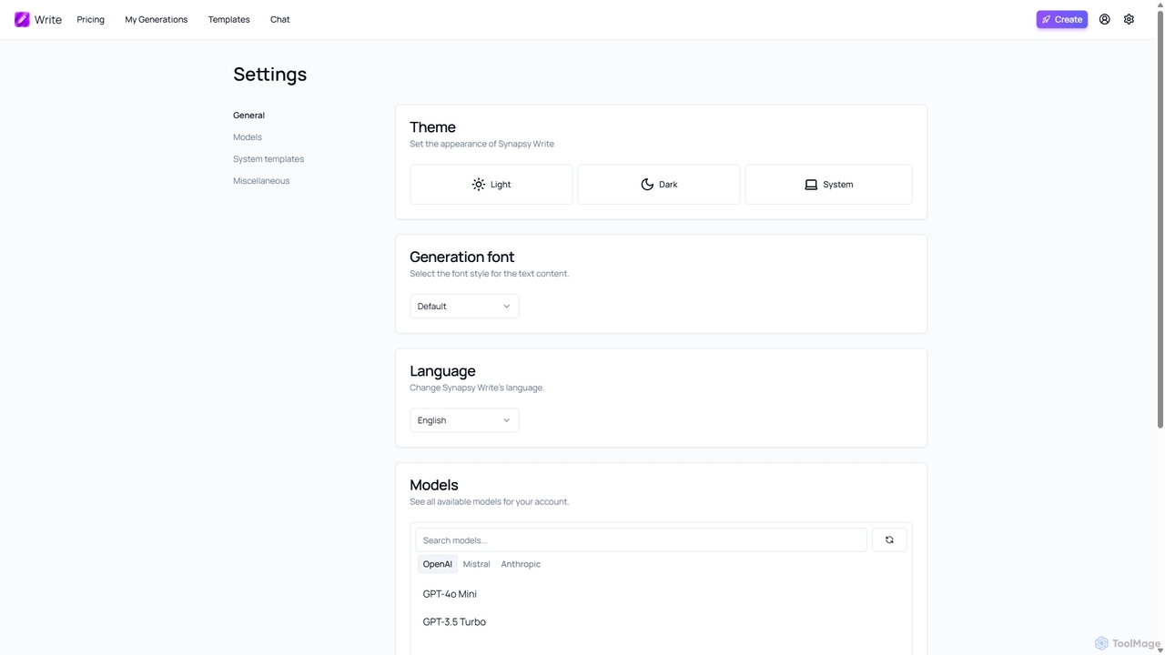 Synapsy Write for Synapsy Write