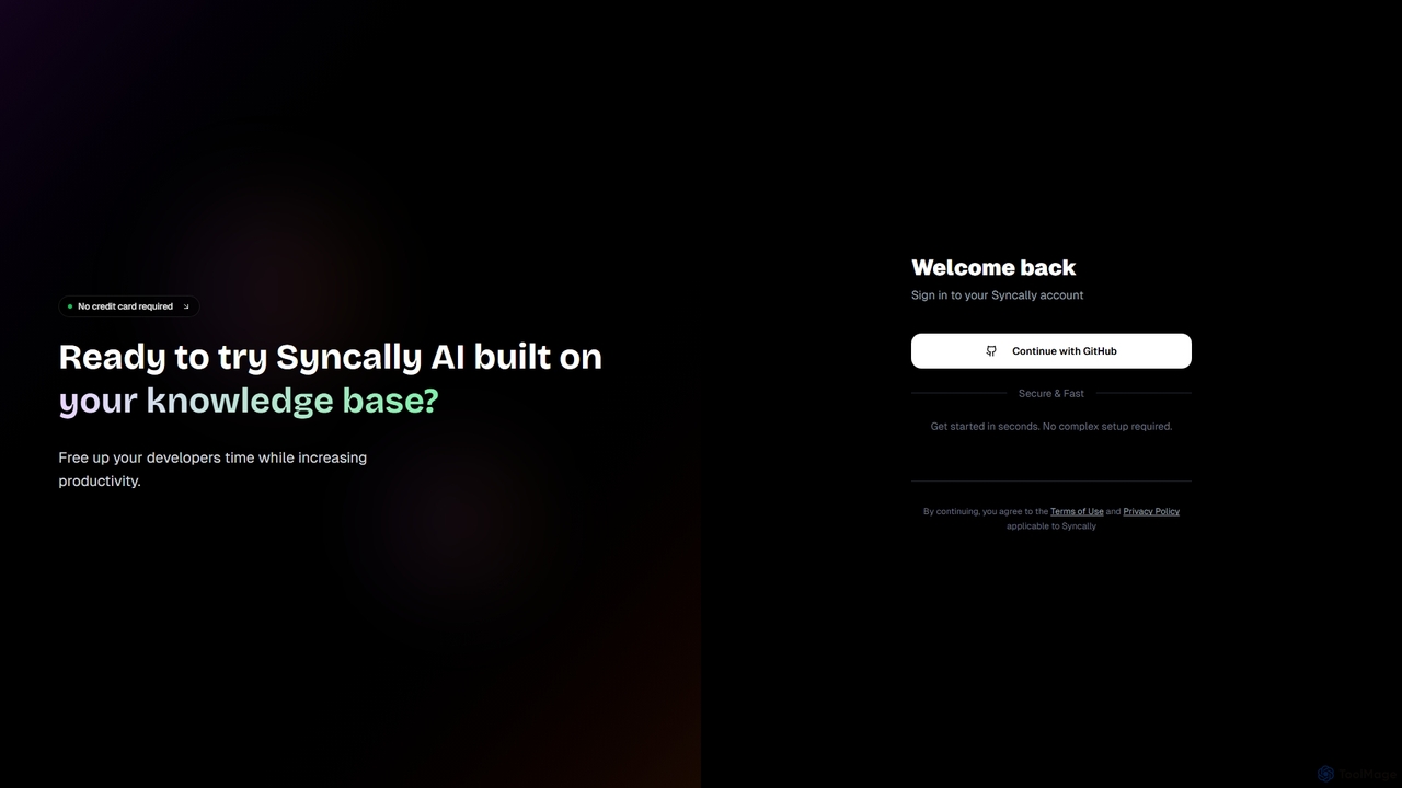 Syncally | AI Knowledge Base for Engineering Teams for Syncally