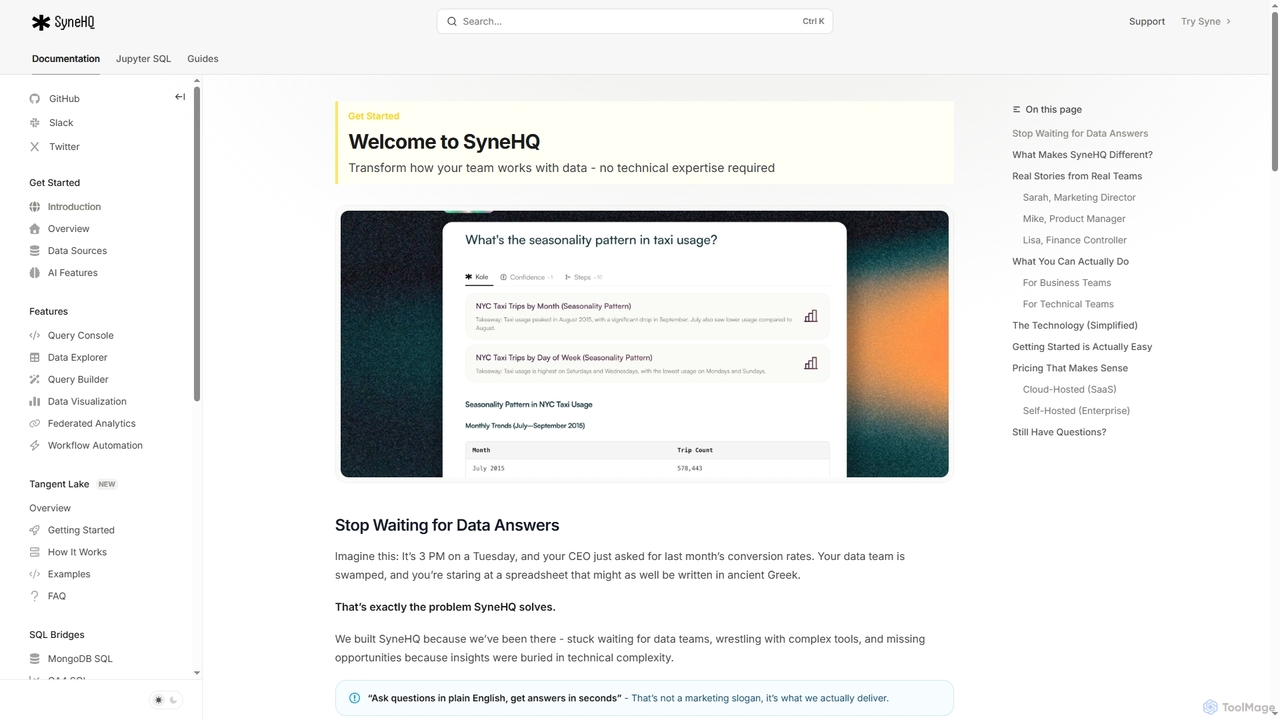 Welcome to SyneHQ - SyneHQ for Syne