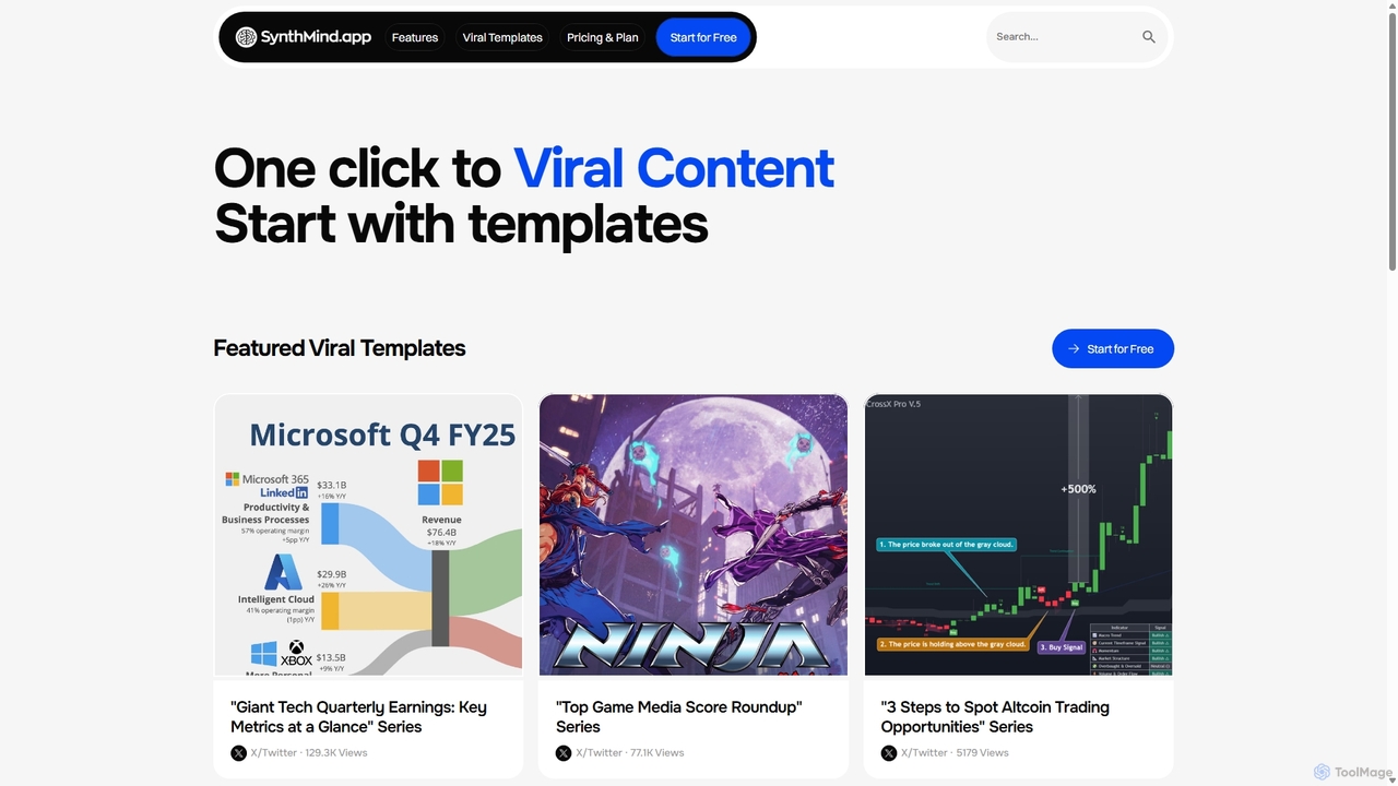 Explore Framer Templates – Framerstore for SynthMind