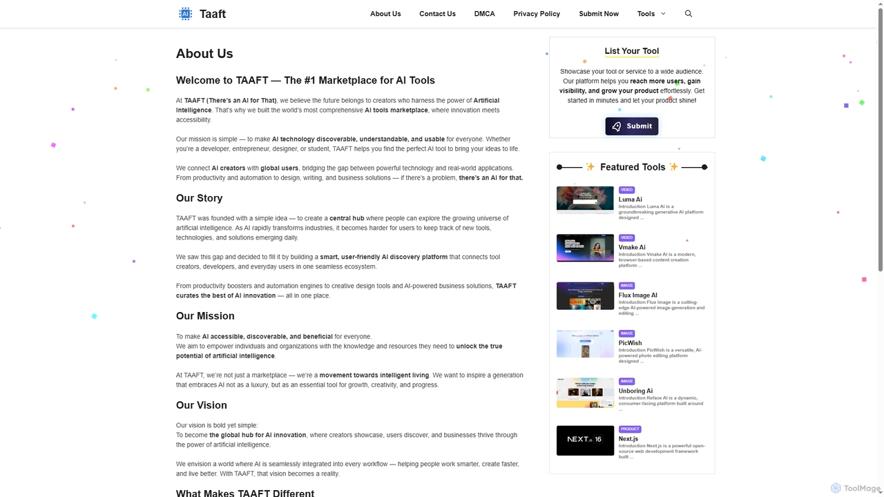 About Us - Taaft for Taaft