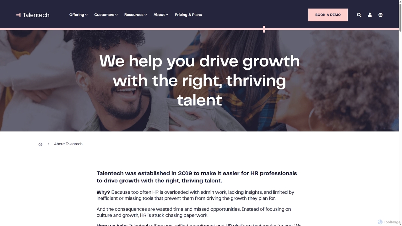 About us | Who we are and what we do | Talentech for Talentech