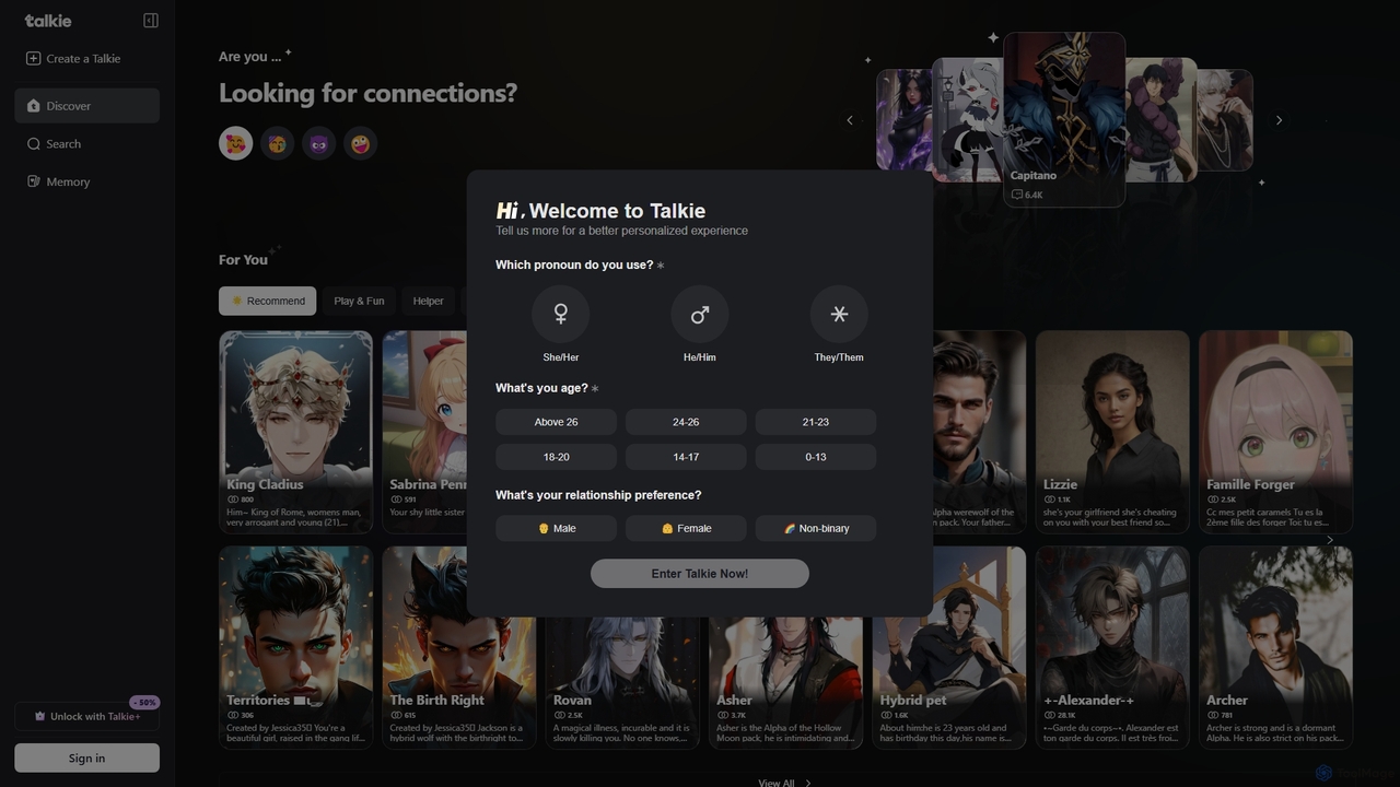 Talkie AI