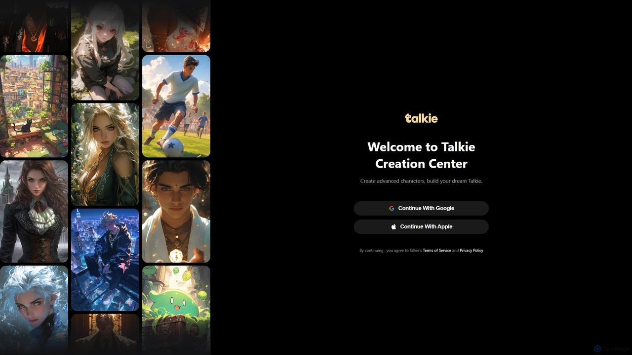 Talkie AI | Creation Center | Free Soulful character AI Chat for Talkie AI