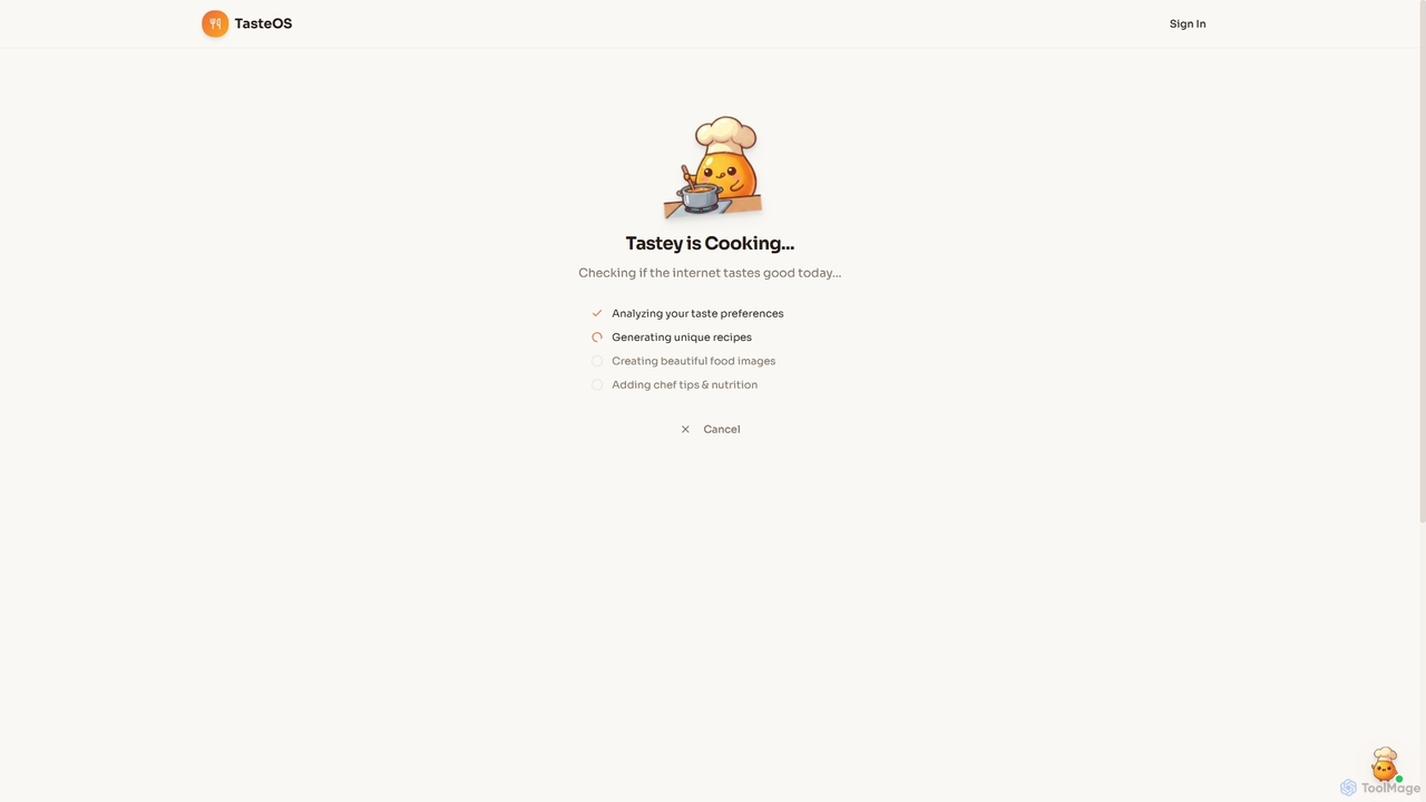 Try TasteOS Free | Get 3 AI Recipes Instantly for TasteOS