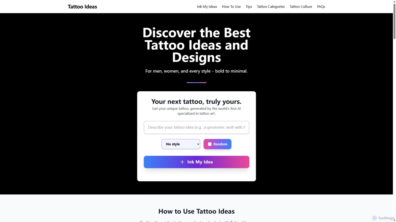 TattooIdeas.tech
