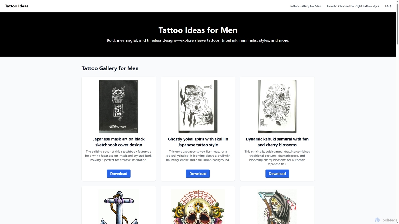 Tattoo Ideas for Men – Bold, Modern, and Unique Male Tattoo Inspiration for TattooIdeas.tech