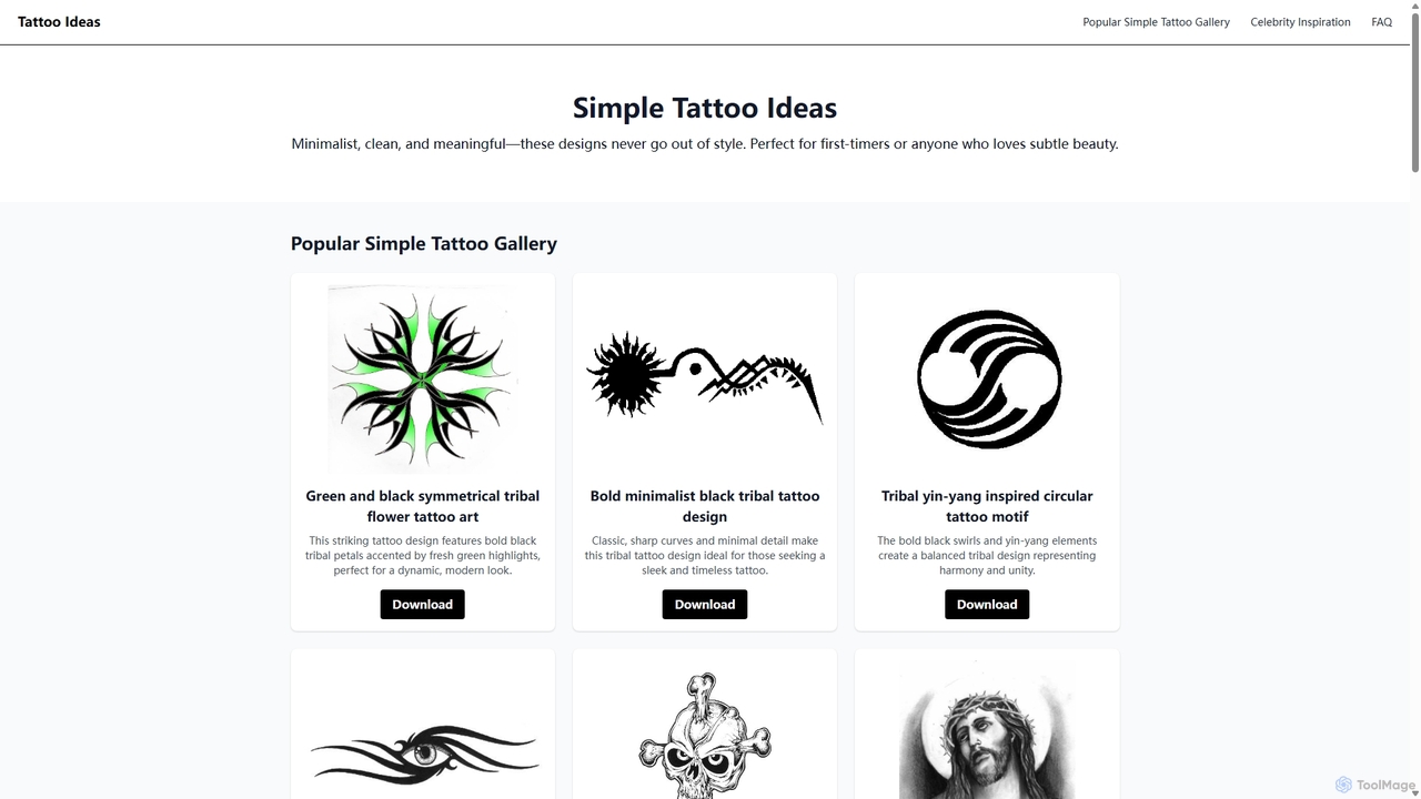 Simple Tattoo Ideas – Minimalist, Clean, and Timeless Ink Inspiration for TattooIdeas.tech