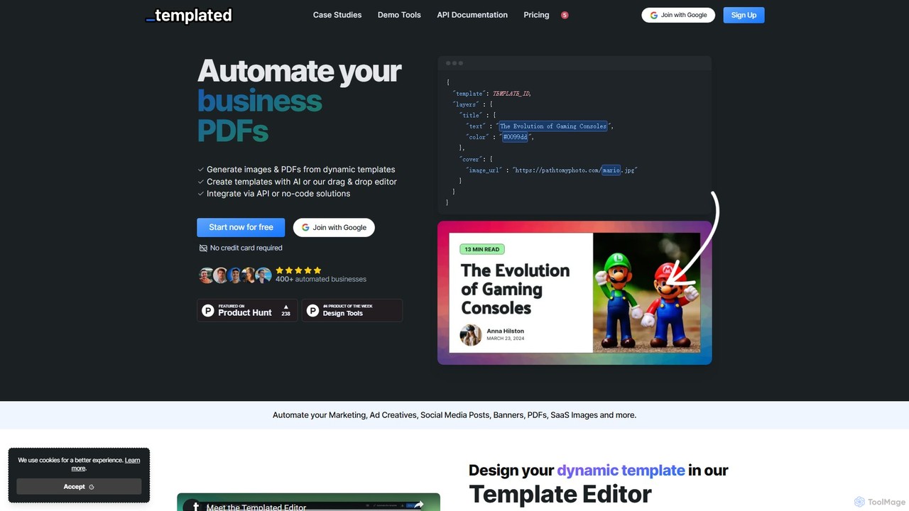 Templated