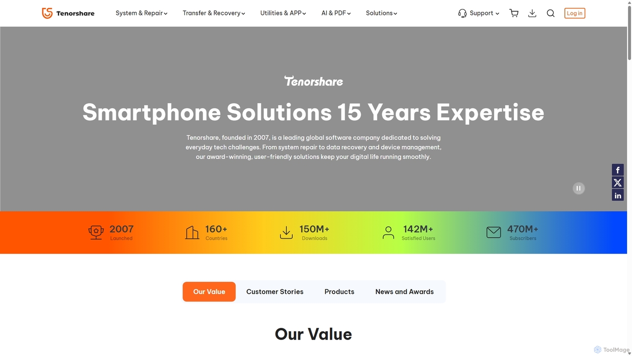 About Tenorshare – Tenorshare Information for Tenorshare