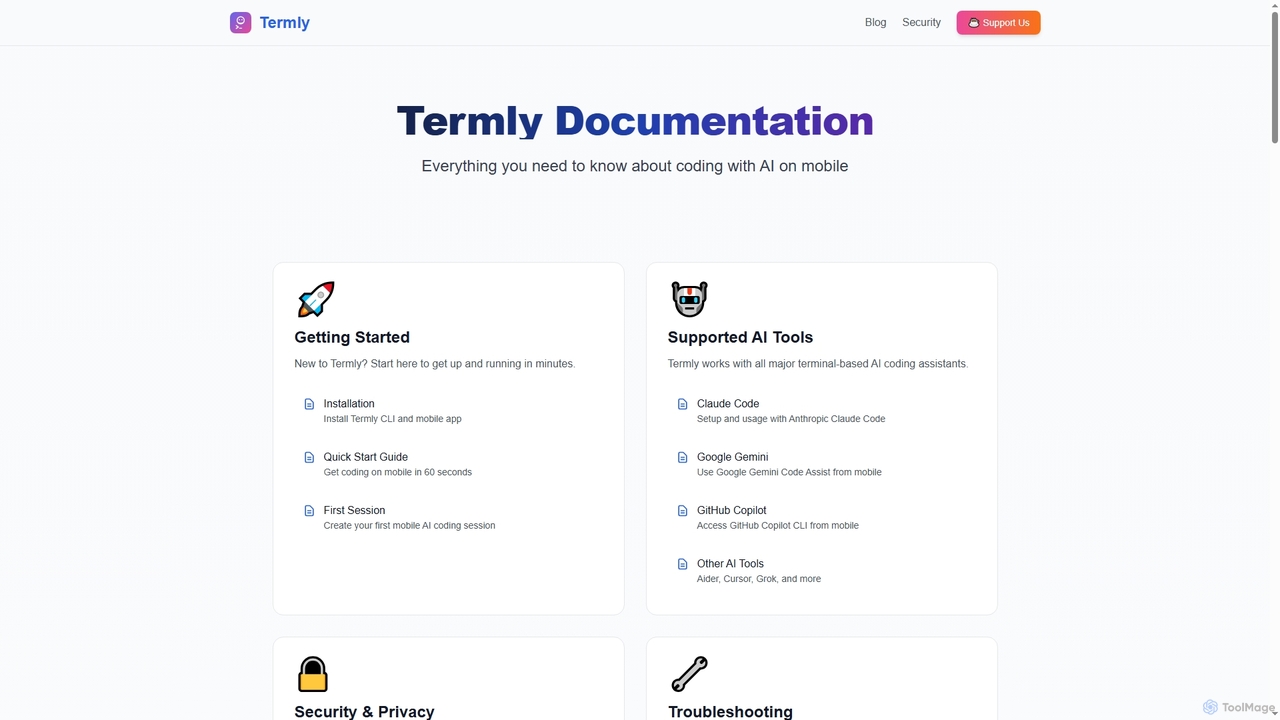 Documentation - Termly for Termly