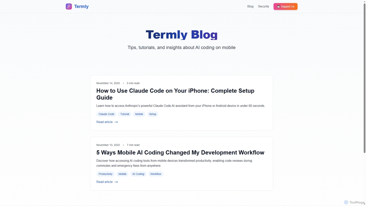 Blog - Termly for Termly