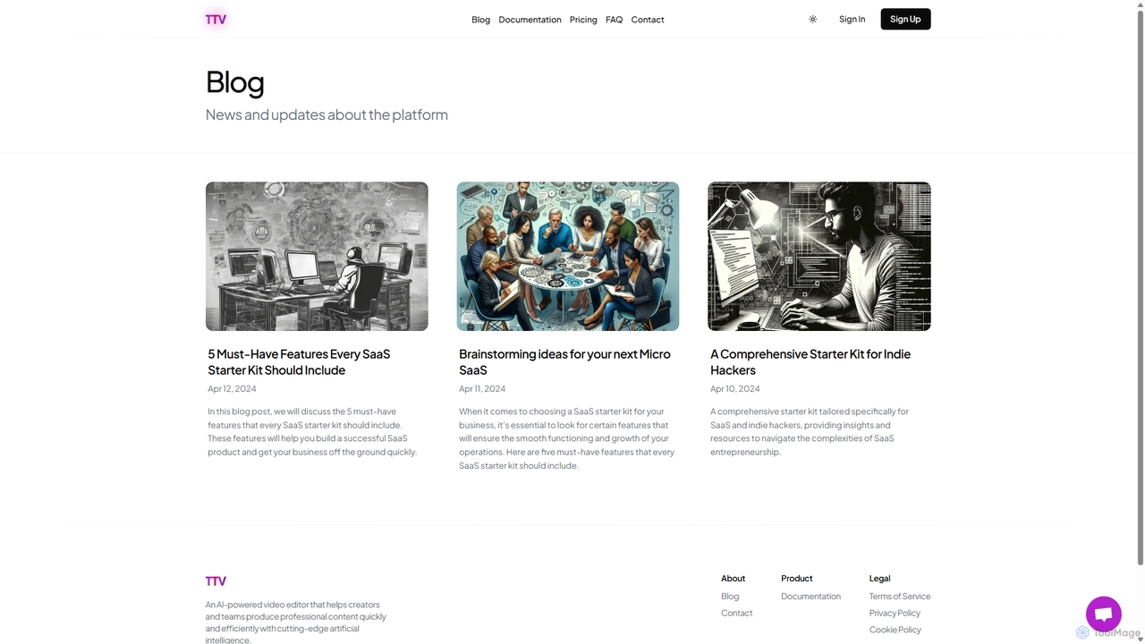 Blog for TextToVideo.Bot