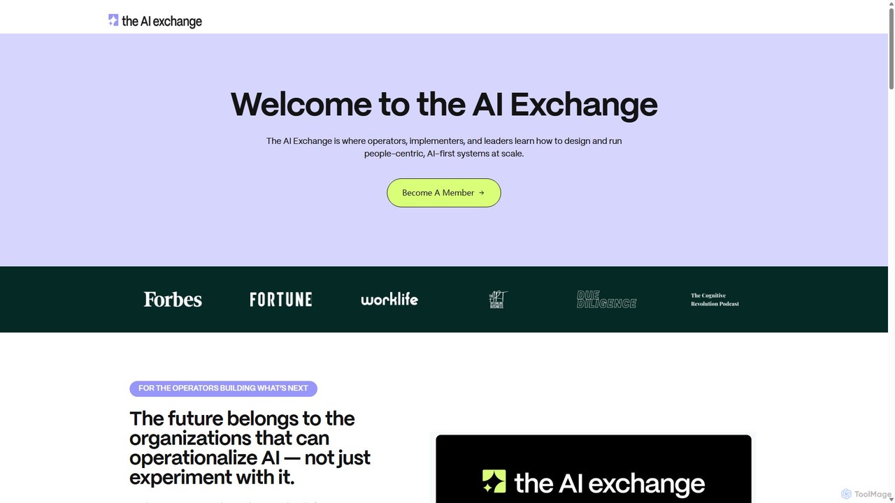 The AI Exchange