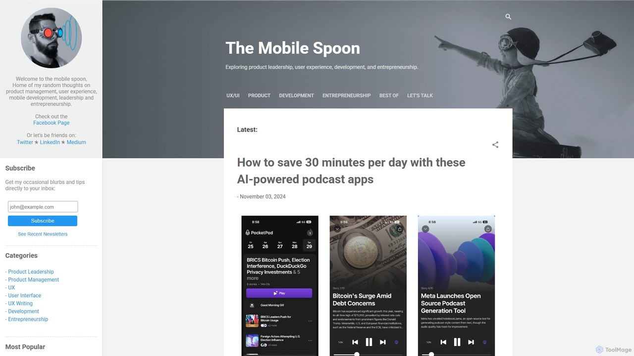 The Mobile Spoon
