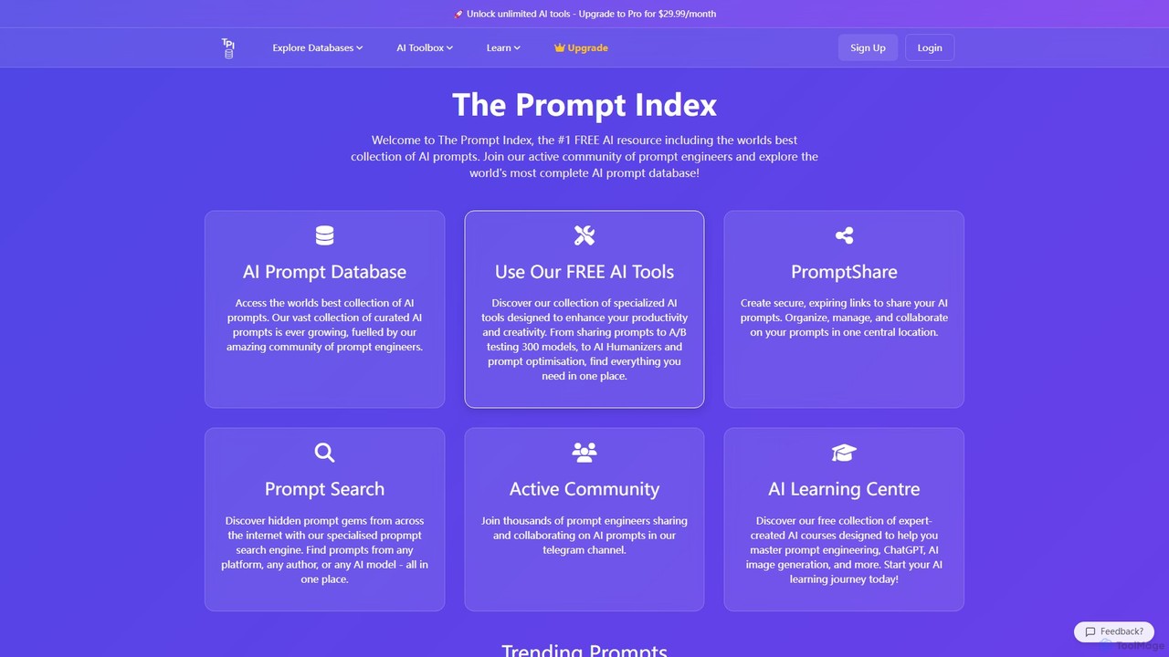 The Prompt Index