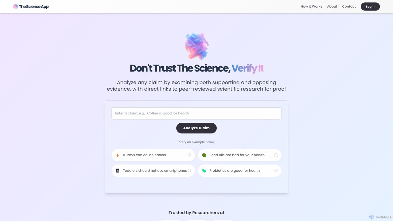 The Science App