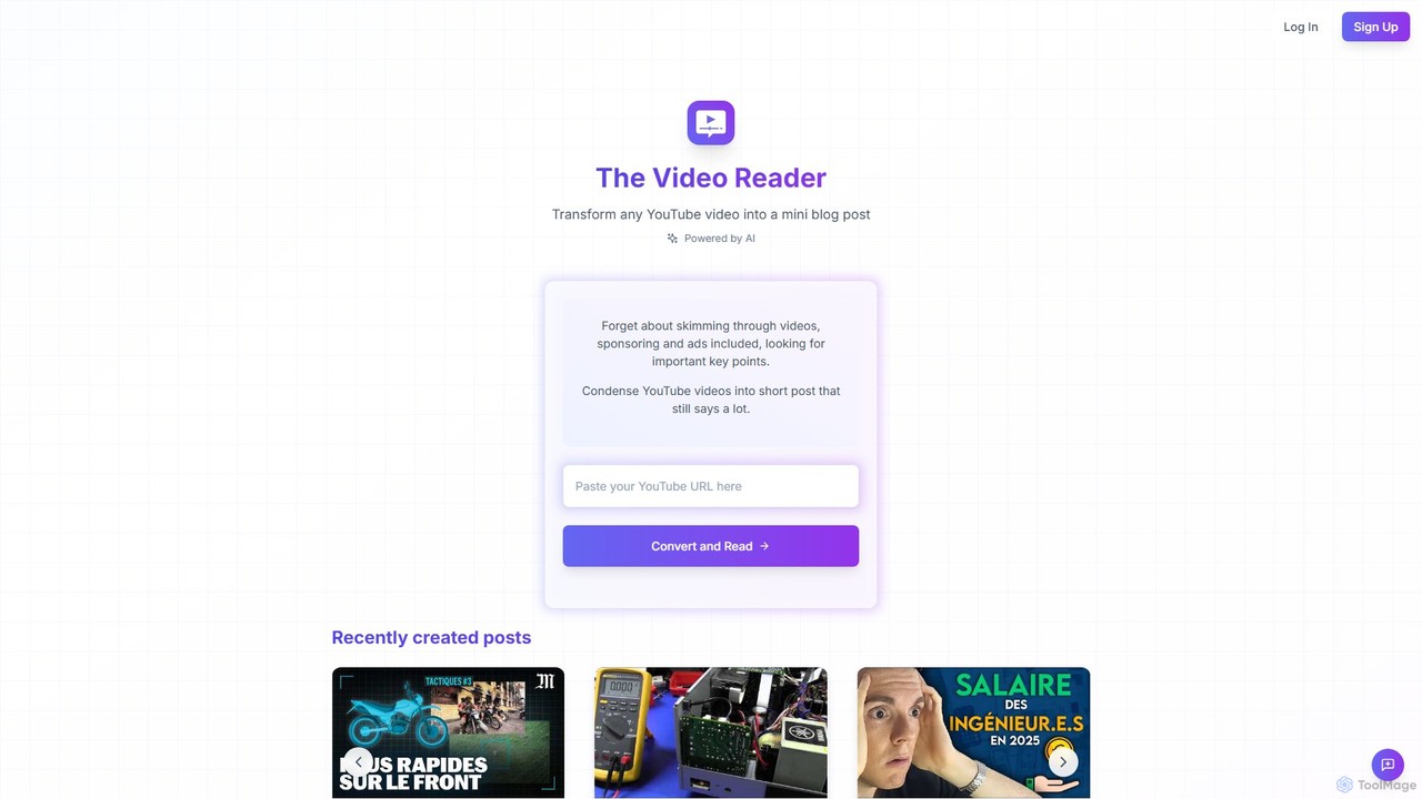 The Video Reader