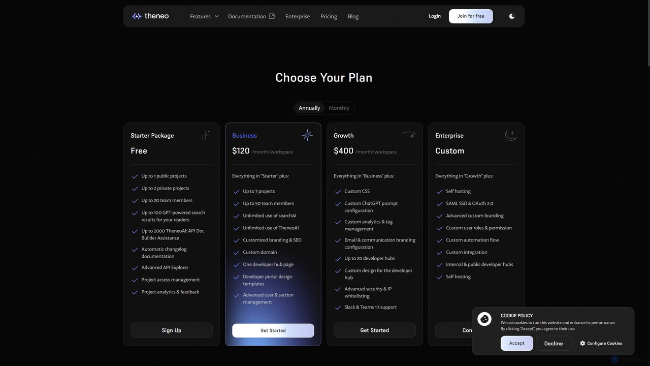 Theneo Pricing | Flexible Plans for Automated, AI-Powered Docs for Theneo