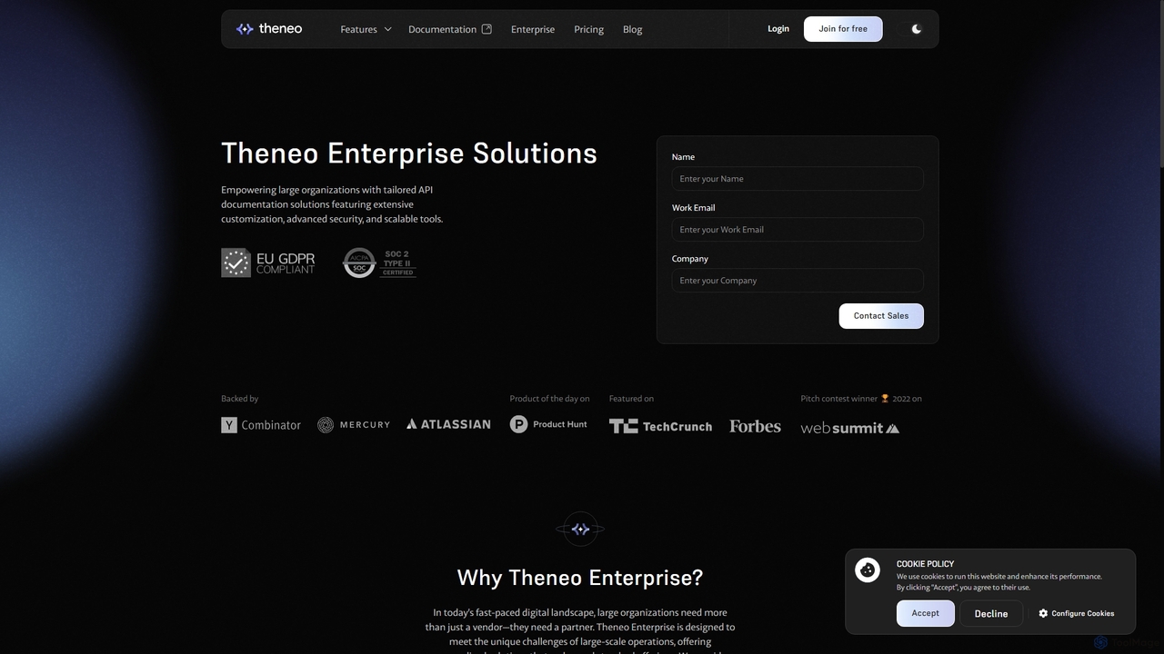 Theneo Enterprise | Self-Hosted or SaaS Developer Portals & Secure API Docs for Theneo
