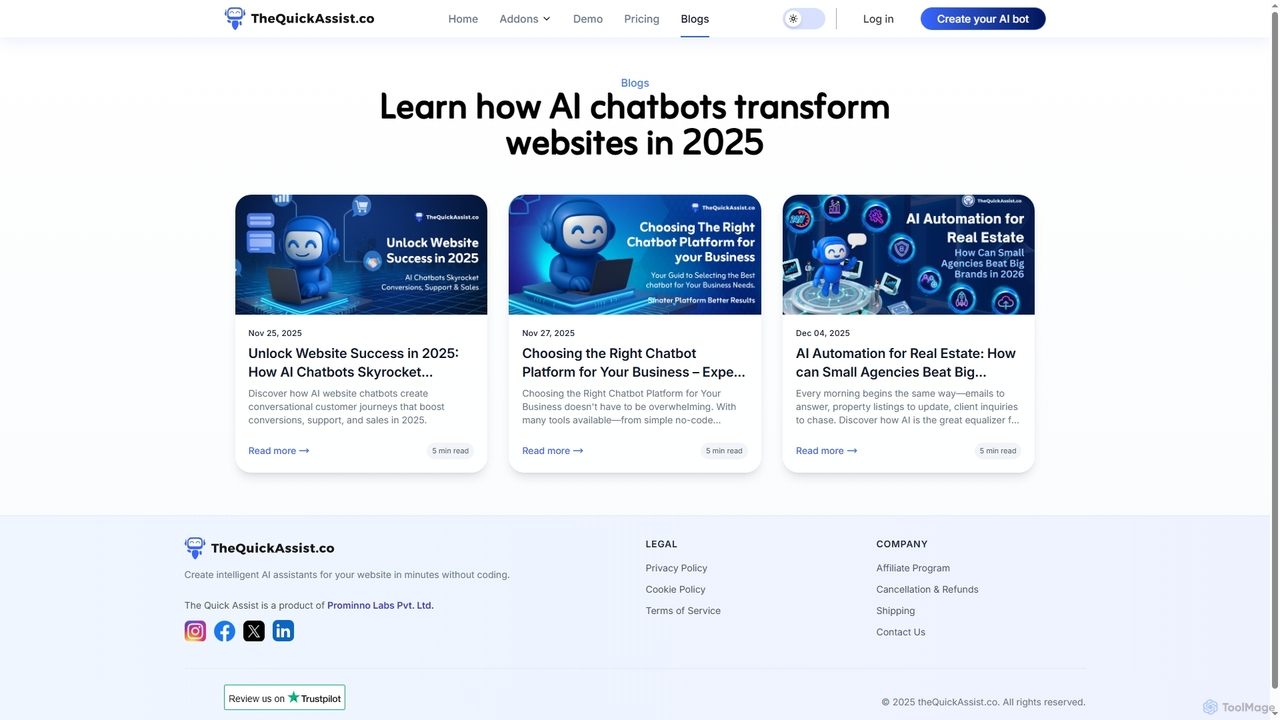 Blogs | TheQuickAssist.co for TheQuickAssist