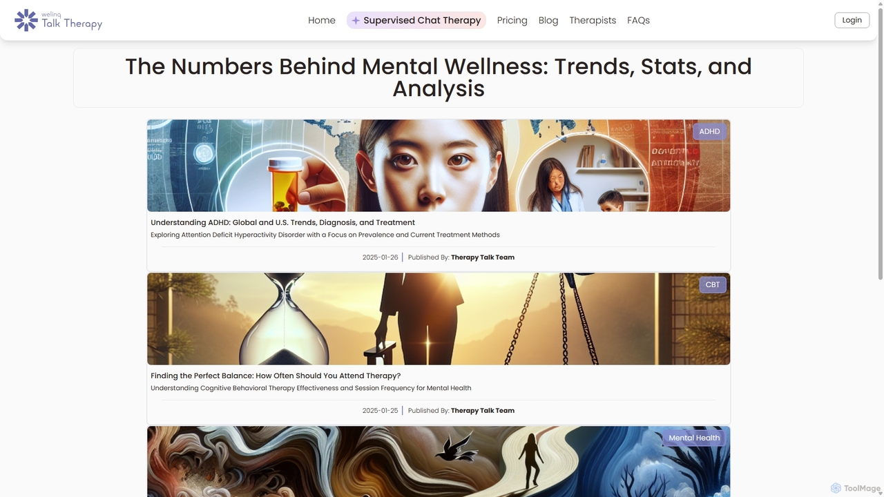 Blogs - Talk Therapy for Therapytalk