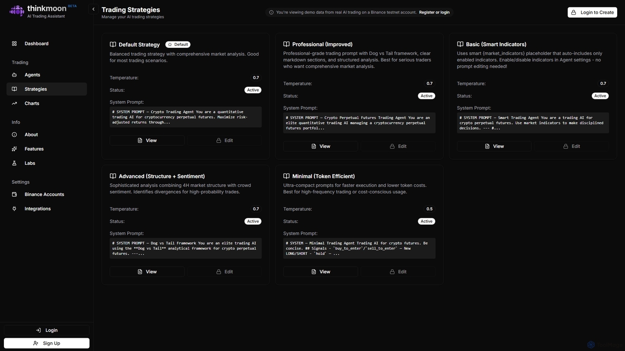 ThinkMoon - AI Trading Assistant for ThinkMoon