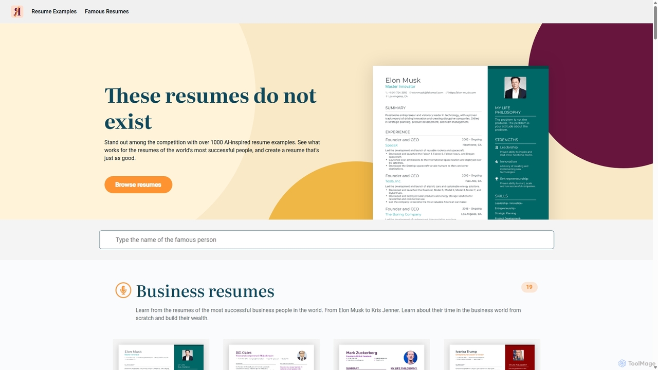 This Resume Does Not Exist