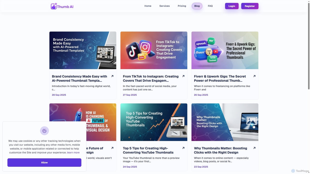AI Thumbnail Tips & Design Inspiration Blog | ThumbAI for Thumb