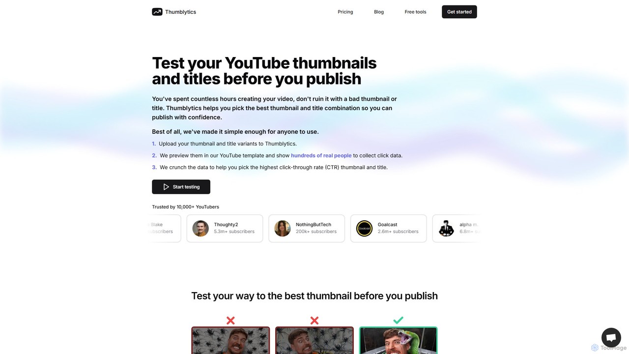 Thumblytics