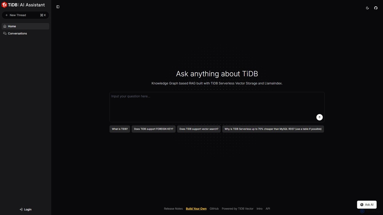 TiDB AI Assistant