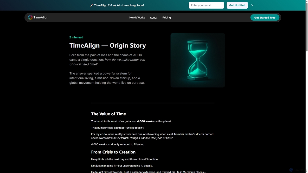 About Us for TimeAlign
