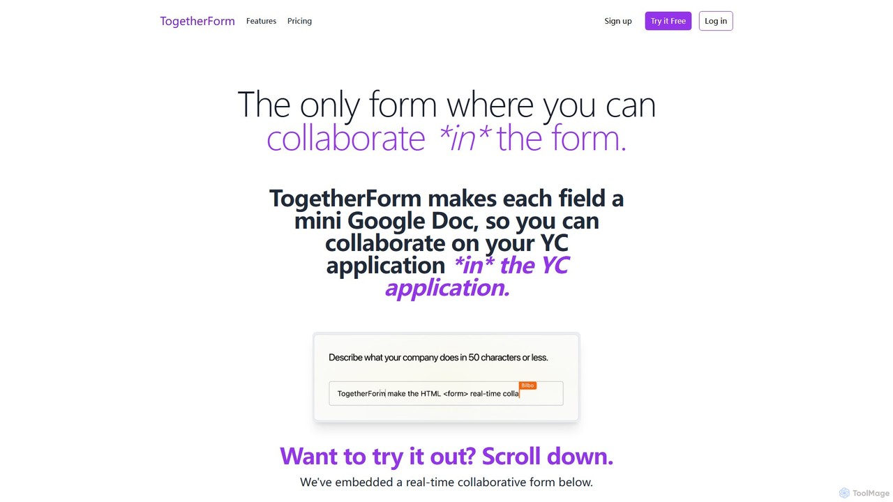 TogetherForm