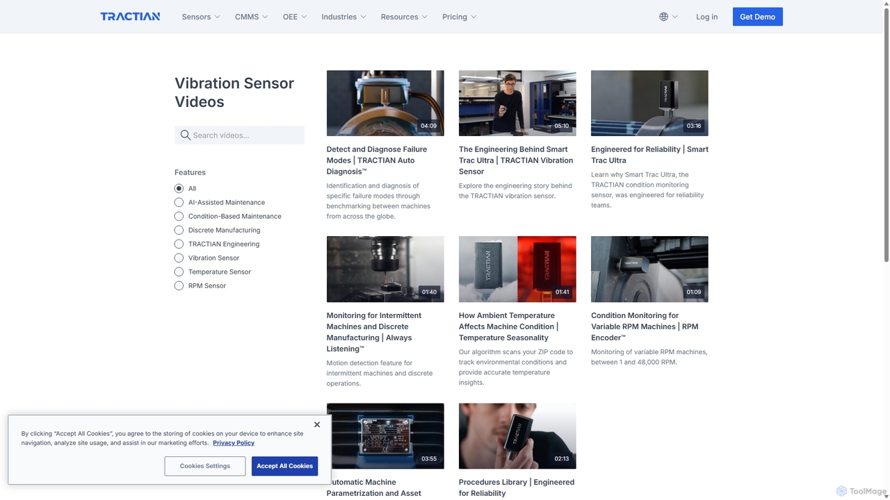 Smart Trac Videos - TRACTIAN for Tractian