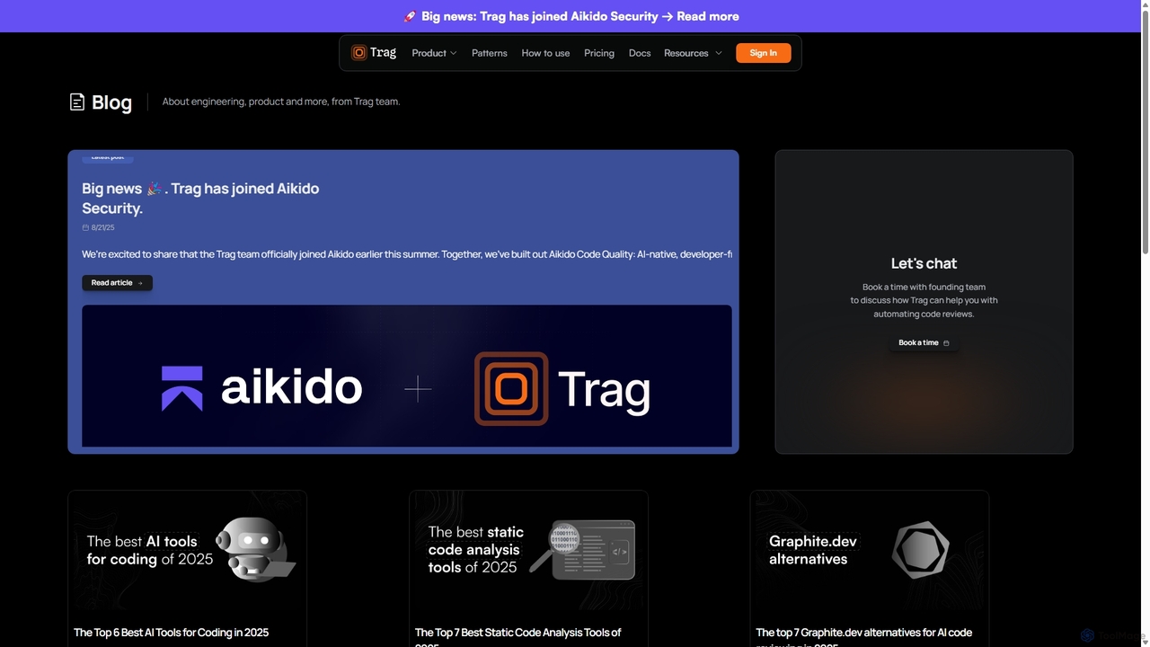 Tips and Guides for Developers | Trag for Trag