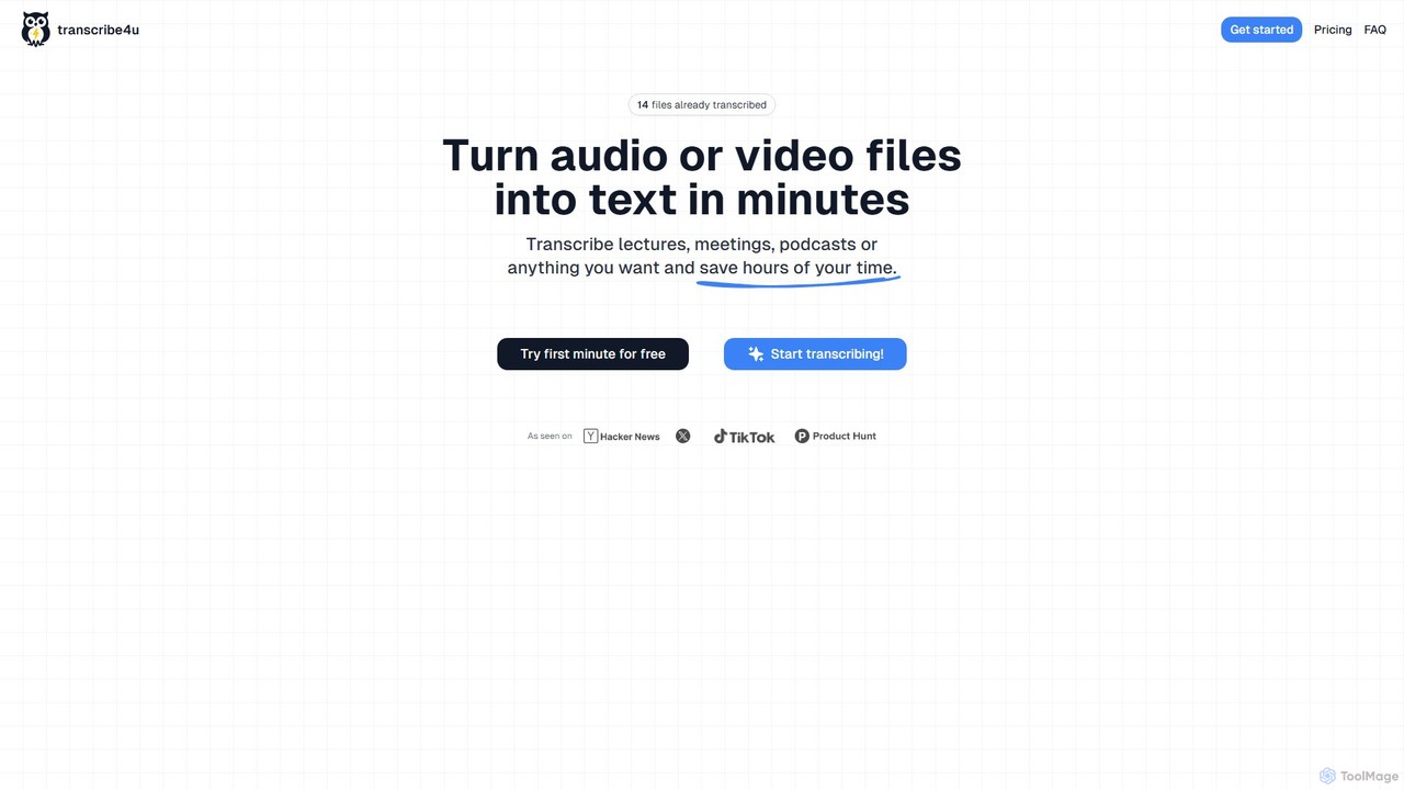 transcribe4u