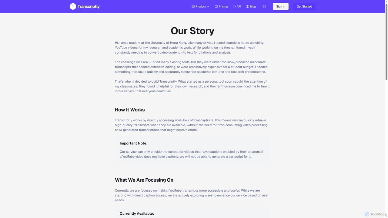 About - Transcriptly | Transcriptly - Audio & Video to Text Converter for Transcriptly