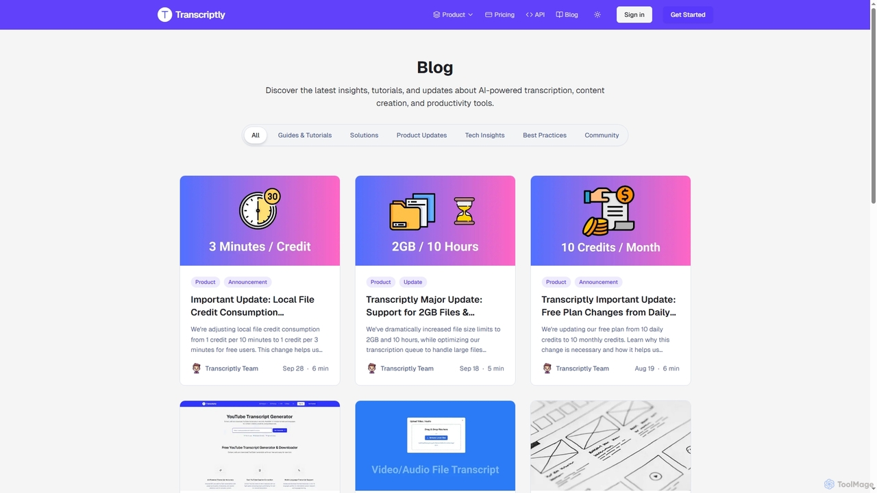 Blog | Transcriptly - Free platform for video and audio transcript with AI | Transcriptly - Audio & Video to Text Converter for Transcriptly