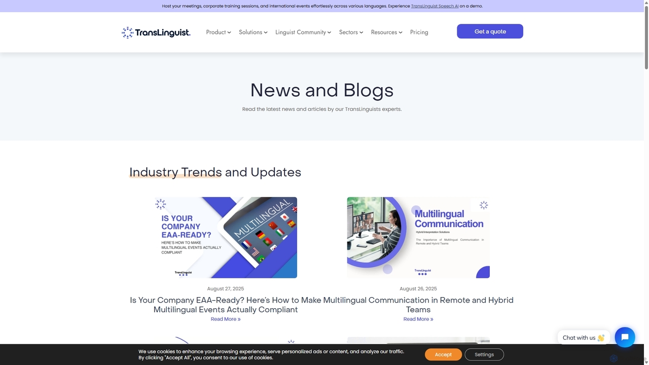 Latest Blogs and News Insights from TransLinguist Experts for TransLinguist